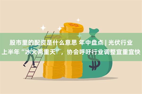 股市里的配资是什么意思 年中盘点 | 光伏行业上半年“冰火两重天”，协会呼吁行业调整宜重宜快