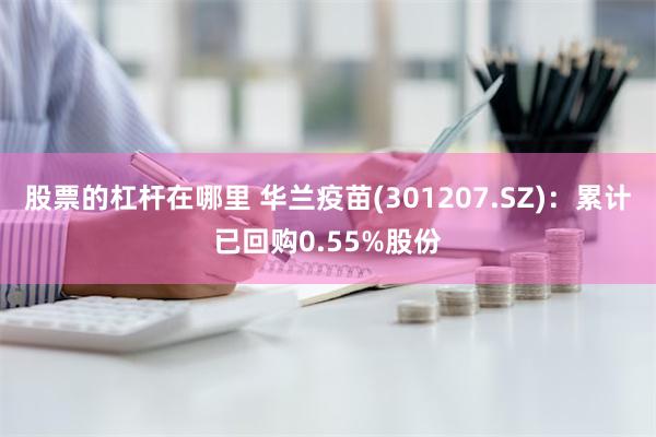 股票的杠杆在哪里 华兰疫苗(301207.SZ)：累计已回购0.55%股份