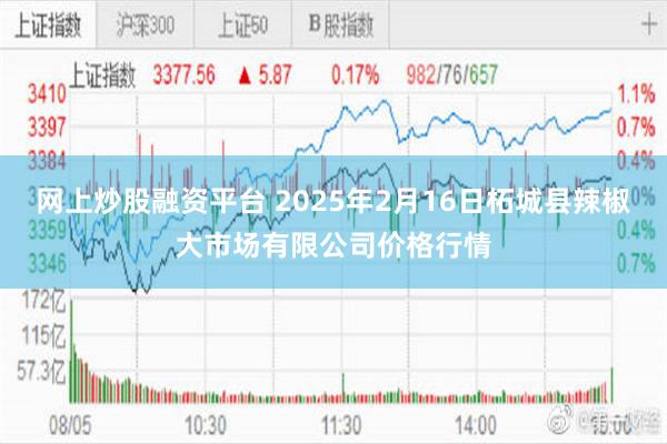 网上炒股融资平台 2025年2月16日柘城县辣椒大市场有限公司价格行情