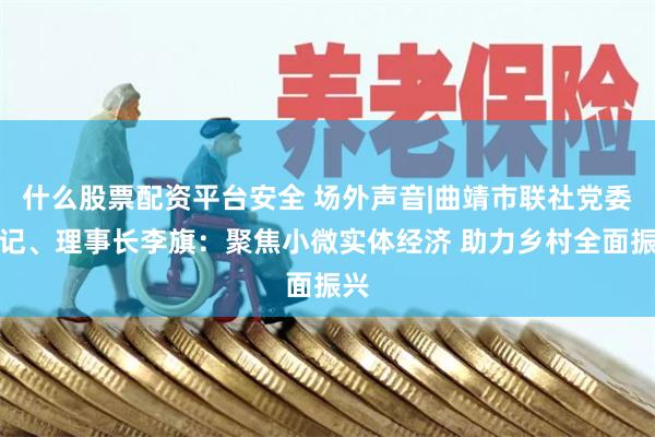 什么股票配资平台安全 场外声音|曲靖市联社党委书记、理事长李旗：聚焦小微实体经济 助力乡村全面振兴